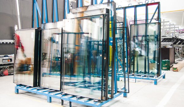 Glass window factory